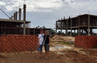 Josiah and Lynnette in Cambodia